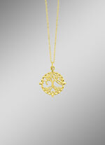 Aantrekkelijke levensboomketting met ankerketting 