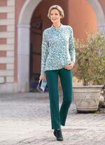 Pullover met decoratieve V-kraag 