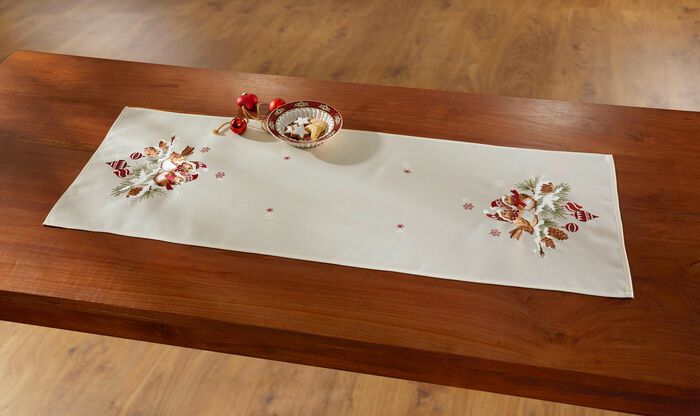 Prachtige winterse tafel- en kamerdecoratie 