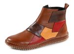 Tweelingen Patchwork Bootie COGNAC-KLEURIG