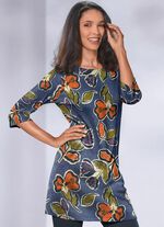 Gebreide tuniek van fijn breisel 