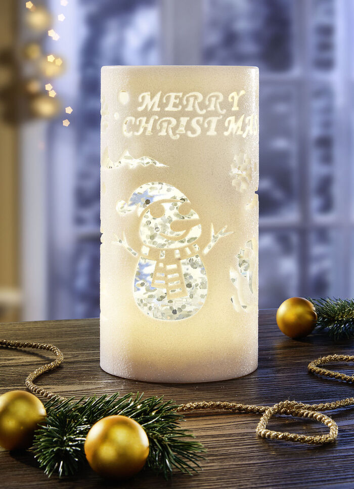 LED-kaars op batterijen met timerfunctie 