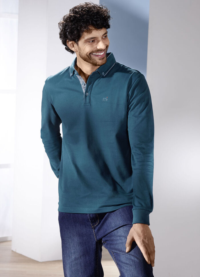 Poloshirt van "Milaan, Italië" BENZINE