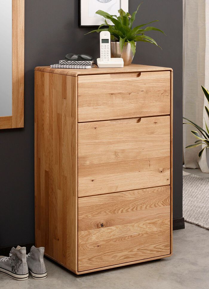 Fantastische ladekast van massief hout 