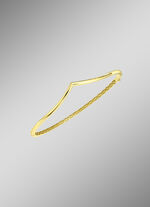 Glanzende gouden armband 