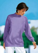 Fijngebreide trui van scheerwol 