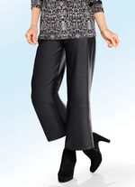 Broek van zacht imitatie-nappaleder 