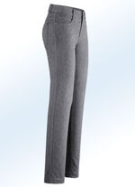 Broek met aangenaam zachte, warme voering MIDDENGRIJS GEM.