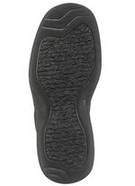 GINO GALANTE, gevoerde herenlaarzen, winterschoenen, breedte K, met uitneembaar voetbed ZWART-GRIJS