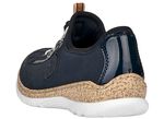 Rieker, sportieve damessneakers, met MemoSoft binnenzool DONKERBLAUW
