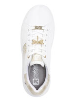 Sneakers met metalen libellesieraden WITGOUD