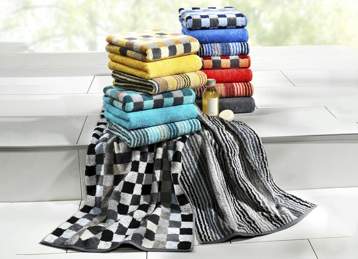 Badstofserie van Caw&ouml; LICHTGRIJS M.