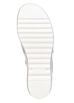 Waldl&auml;ufer, comfortabele damessandalen, breedte H, met uitneembaar voetbed WIT-BONTE