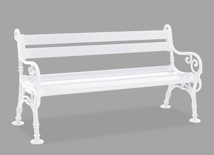 Tuinbank van stevig kunststof 