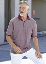 Poloshirt met borstzak BORDEAUX