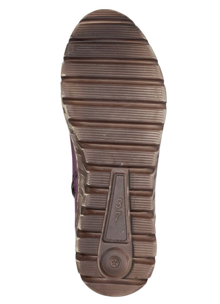 Gemini, trendy dames enkellaarsjes, winterschoenen, breedte G, met uitneembaar voetbed 