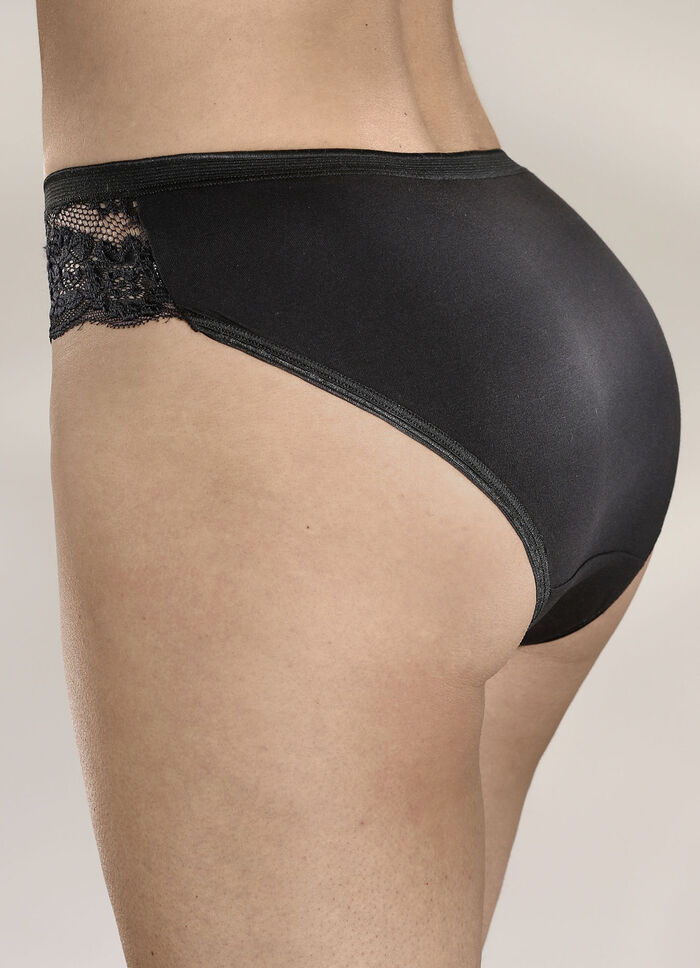 Laruina vierpak slipje met elastische kant 