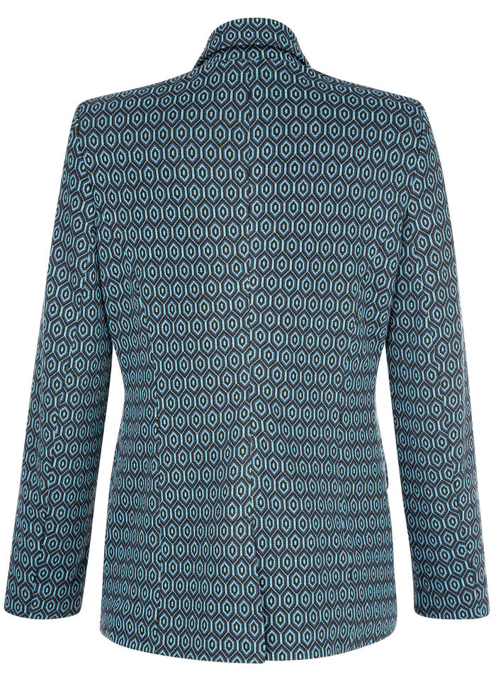 Blazer met een interessant ontwerp 