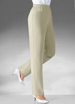 Broek met naar voren geplaatste zijnaad in 8 kleuren 