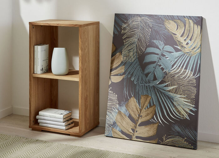 Meubelserie met massief houten fronten en soft close WILD EIKEN