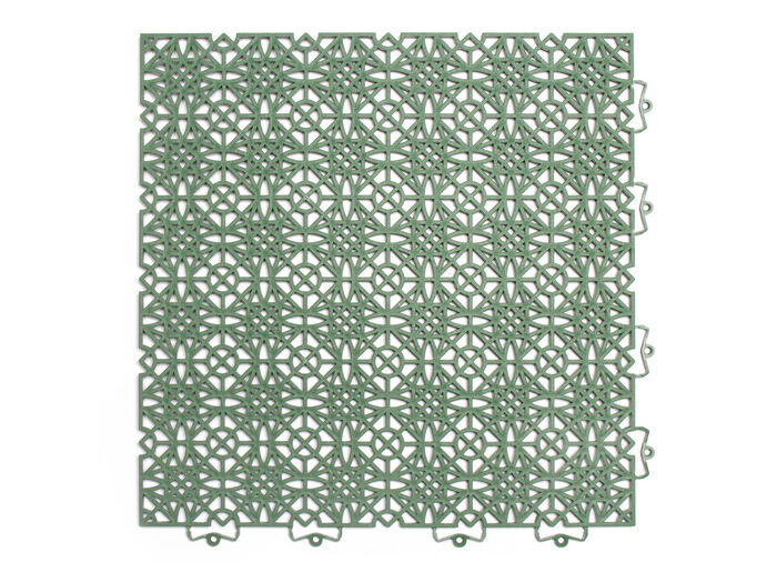 Weerbestendige terrastegels met kliksysteem GROEN