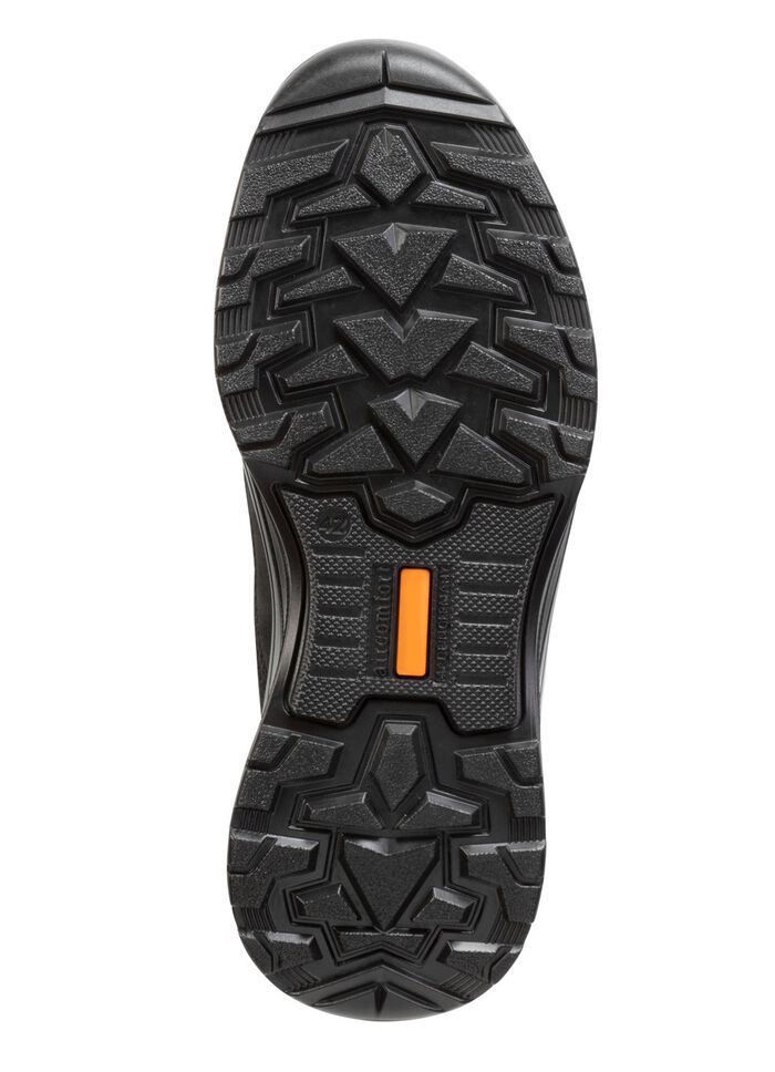 Slippers gemaakt van nubuckleer ZWART