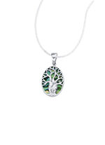 Hanger met ankerketting en levensboommotief 