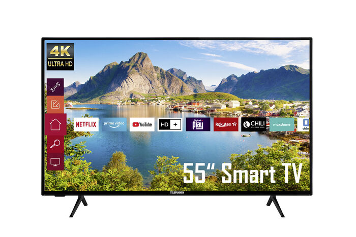 Telefunken 4K UHD LED-smart-tv 