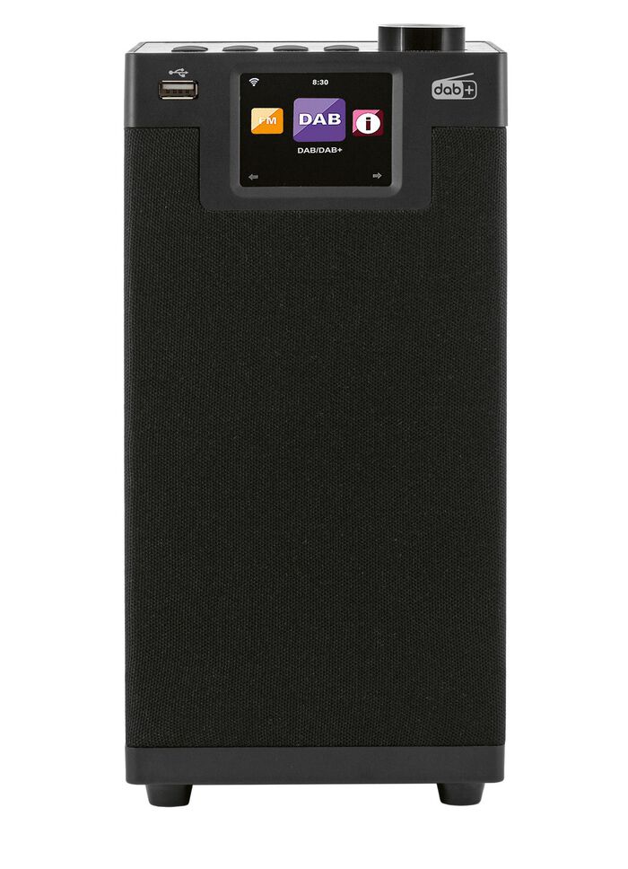 Multifunctionele radio ZWART