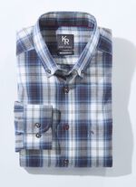Overhemd van "King's Road" met button-down kraag in 3 kleuren 