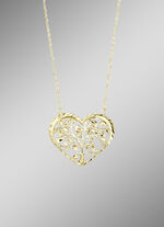 Romantische hanger met ankerketting