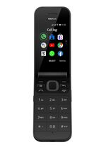 Nokia 2720 Flip clamshell-telefoon met grote knoppen ZWART