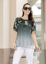 Tuniek met geïntegreerd bovenstuk 