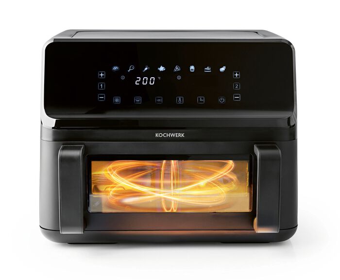 Digitale heteluchtfriteuse met touchdisplay 