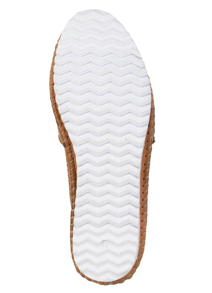 Andrea Conti, zomerse damespantoffels, breedte G, met uitneembaar voetbed 