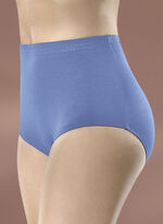 Set van vijf slips met elastische band 3X AZURBLAU, 2X WEISS