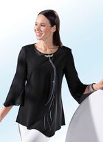 Tuniek met glanzende edelstenen 