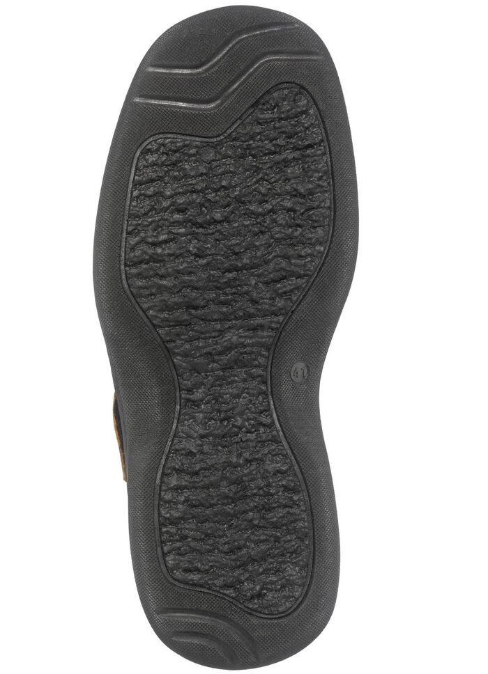 Laars met verstelbare klittenbandsluiting NAVY-BRUIN