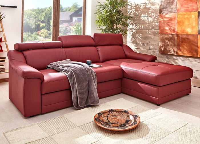 Gestoffeerde hoek met hoofdsteunverstelling BORDEAUX