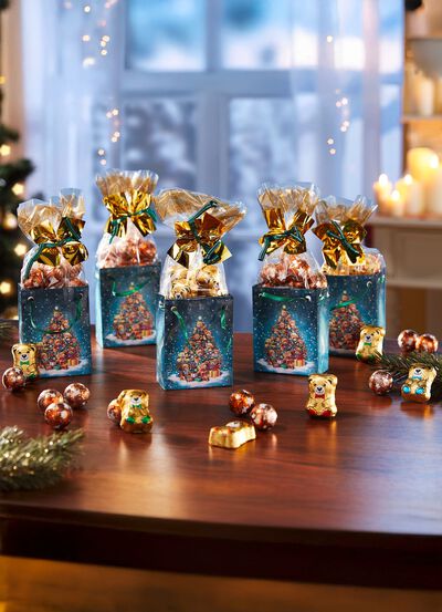 Zakken met beren, set van 5 