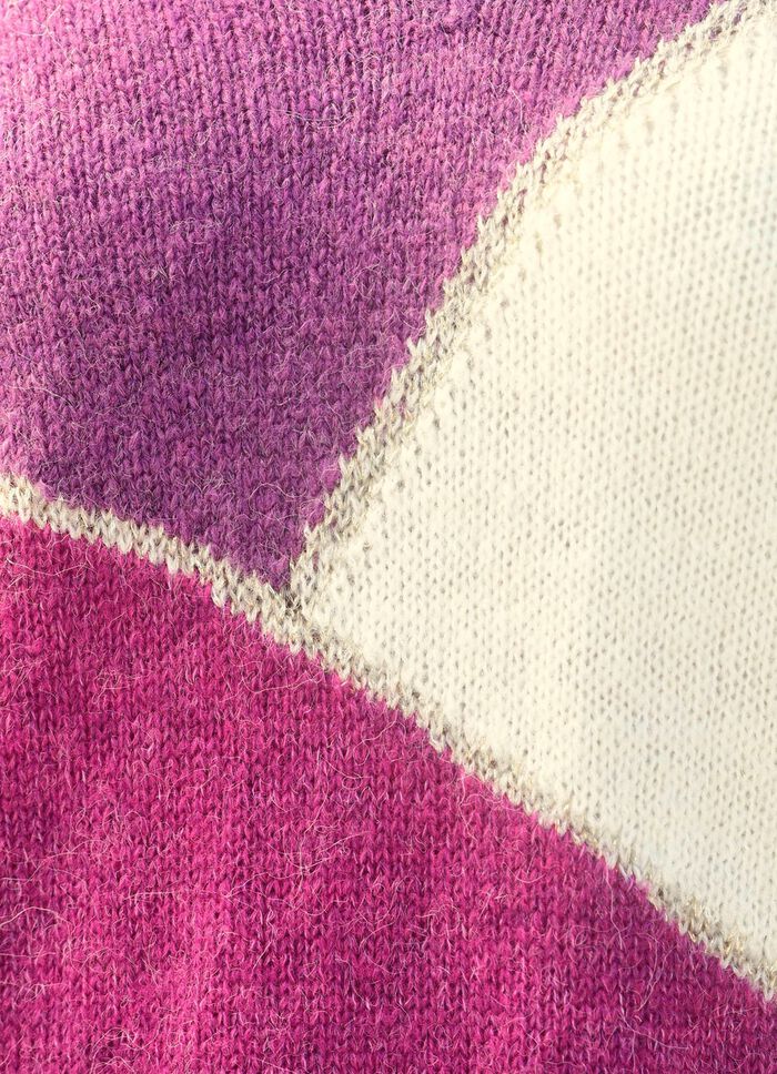 Trui met alpaca-inhoud 