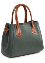 Laurina tas van generfd kalfsnappa leer 