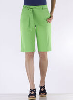 Bermudashort met stoffen strikbanden KIWI