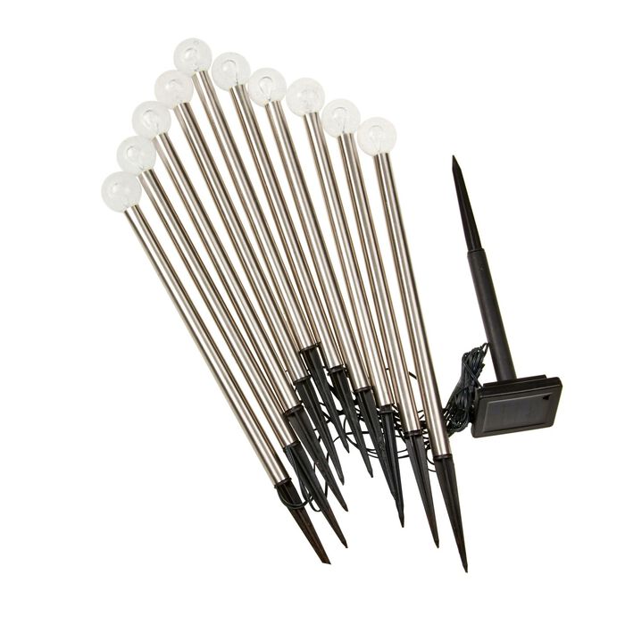 Solarconnectoren van roestvrij staal, set van 10 