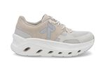 Rieker, sportieve damessneakers, breedte G, met uitneembaar voetbed LICHTBEIGE