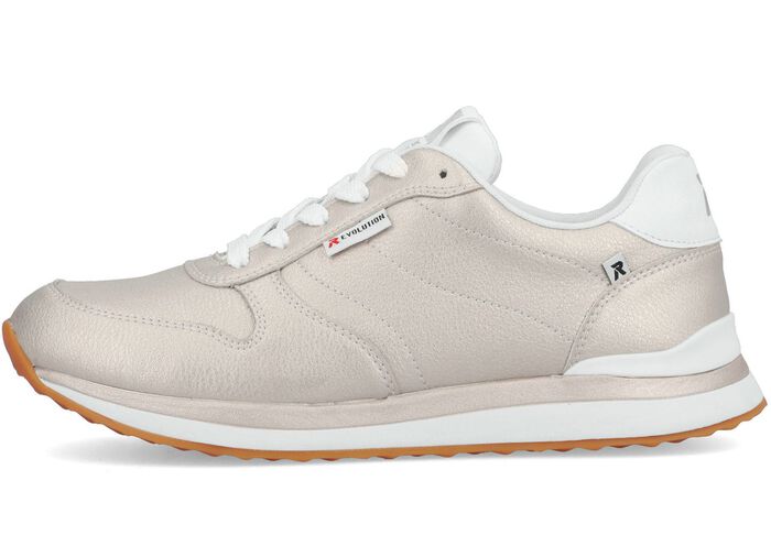 Rieker sneakers met MemoSoft textiel voetbed GOUDBEIGE