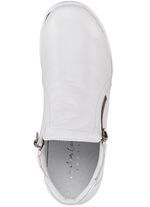 Andrea Conti, sportieve dameslaarzen, met uitneembaar voetbed WIT