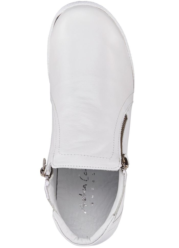 Andrea Conti, sportieve dameslaarzen, met uitneembaar voetbed WIT