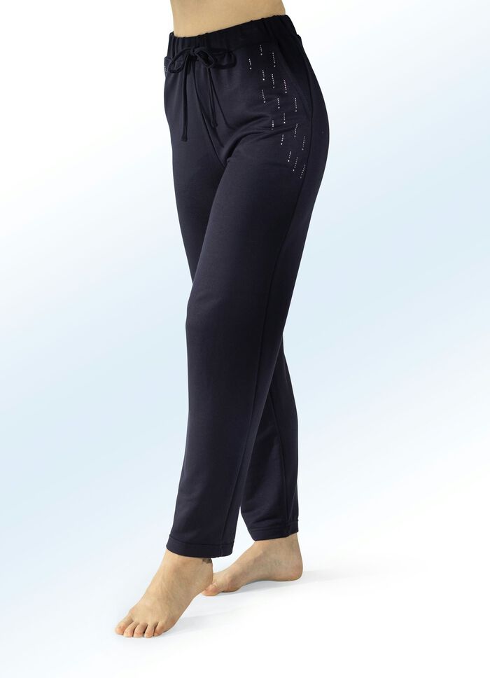 Broek met klinknagels MARINE