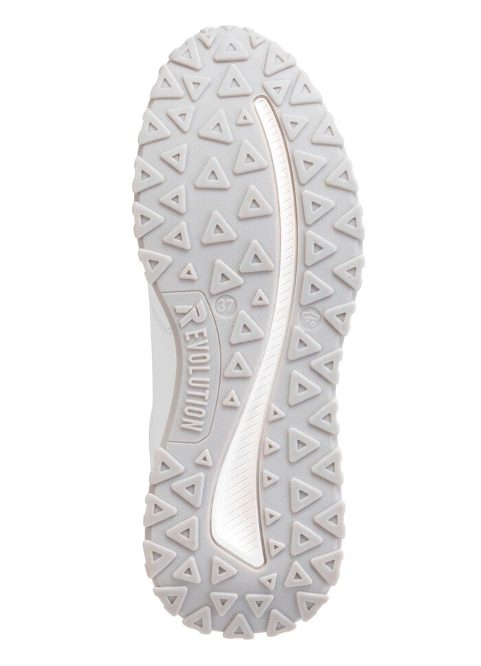 Nappaleren sneakers WIT